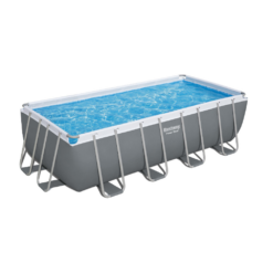 Bestway 4.88m x 2.44m x 1.22m Power Steel Frame Pool with 800gal Sand Filter Pump - 56673