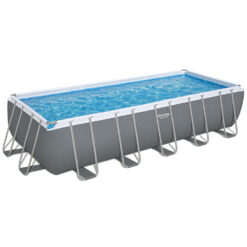 Bestway 6.4m x 2.74m x 1.32m Power Steel Frame Pool with 1500gal Sand Filter Pump - 5612A