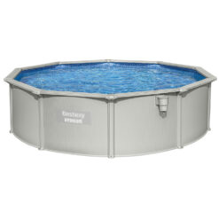 Bestway 4.6m x 1.2m Hydrium Round Steel Wall Pool with 1500gal Sand Filter Pump - 56385