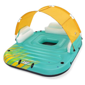 Bestway Inflatable Island Raft – Sunny Lounge Island – with Removable Sunshade – 43407E