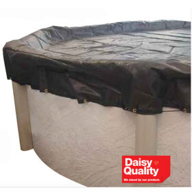 Daisy WinterKap Above Ground Pool Cover – Oval – For 10.5m x 4.5m Pool