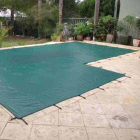 Daisy WinterKleen – Mesh Winter Pool Leaf and Debris Cover – GREEN 8 Years p.r. Warranty