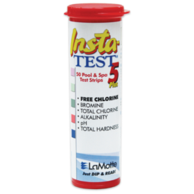 LaMotte Insta-TEST 5 Plus Pool & Spa Test Strips – 50 Strips