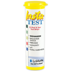 LaMotte INSTA-TEST 6 IN 1  Biguanide Pool & Spa Test Strips – 25 Strips