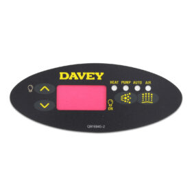 Overlay / Decal For Davey Spa-Quip / SpaPower SP600 / SP601 Touchpad – Oval