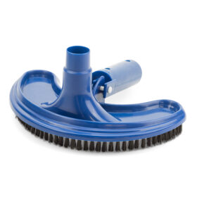 Pool Vac Head with Brushes – BLUE