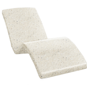 S.R. Smith Destination Pool Lounger Seashell – In-Pool Furniture