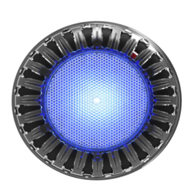 Spa Electrics Atom EM Series 1 x Blue LED Ultra Compact Niche Light + Fibreglass Mounting Kit