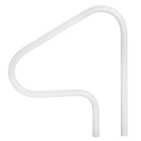 Saftron Grab Rail – 3 Bend P-330-RTD 26/30 – White 737mm x 762mm