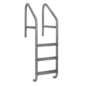 Saftron CBL-324 Ladder 3 Step X Braced – Graphite Grey