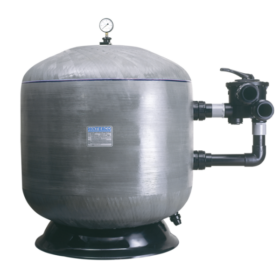 Waterco SM600 Micron 24″ Fibreglass Side Mount – Sand Filter w. 40mm Valve