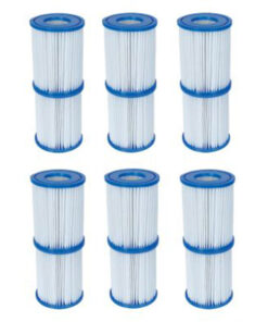 6x Twin Sets of 58094 - Bestway Cartridge Filter Element Type II - Generic