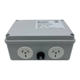 Double 10 amps Air Switch & Outlet – AS02