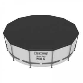 Bestway 3.96m x 1.22m Steel Pro MAX Frame Pool with with 800gal Cartridge Filter Pump – 5618V