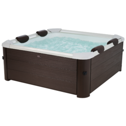 MSpa Tribeca Airjet - 1.6m x 1.6m x 65cm - 6 Person Portable Frame Spa