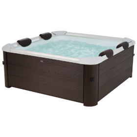 MSpa Tribeca Airjet – 1.6m x 1.6m x 65cm – 6 Person Portable Frame Spa