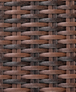 Laghetto Dolcevita Rattan - 3.4 x 5.4m - Above Ground Pool - Coffee