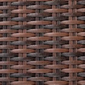 Laghetto Dolcevita Rattan – 3.4 x 5.4m – Above Ground Pool – Coffee
