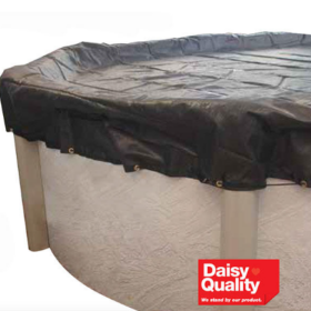 Daisy Pool Kap Above Ground Pool Cover – Round – for 4.9m x 4.9m Pool