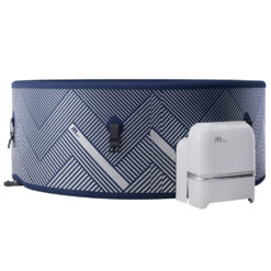 MSpa Naval Airjet - 1.73m x 65cm - 6 Person Portable Frame Spa